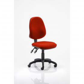 Eclipse II Lever Task Operator Chair Bespoke Colour Orange KCUP0228