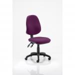 Eclipse Plus II Lever Task Operator Chair Bespoke Colour Tansy Purple KCUP0232