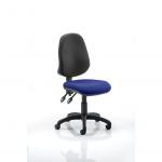 Eclipse II Lever Task Operator Chair Bespoke Colour Seat Admiral Blue KCUP0235
