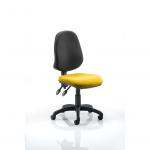 Eclipse II Lever Task Operator Chair Bespoke Colour Seat Yellow KCUP0237