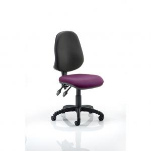 Eclipse Plus II Lever Task Operator Chair Bespoke Colour Seat Tansy