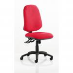 Eclipse XL Lever Task Operator Chair Bespoke Colour Post Box Red KCUP0241