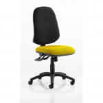 Eclipse XL Lever Task Operator Chair Bespoke Colour Seat Yellow KCUP0253