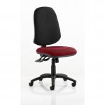 Eclipse XL Lever Task Operator Chair Bespoke Colour Seat Ginseng Chilli KCUP0254
