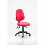 Eclipse III Lever Task Operator Chair Bespoke Colour Post Box Red KCUP0257