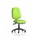 Eclipse Plus III Lever Task Operator Chair Bespoke Colour Back And Seat Myrrh Green KCUP0258