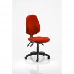 Eclipse III Lever Task Operator Chair Bespoke Colour Orange KCUP0260