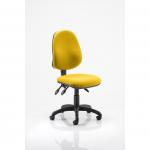 Eclipse III Lever Task Operator Chair Bespoke Colour Yellow KCUP0261