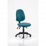 Eclipse III Lever Task Operator Chair Bespoke Colour Teal KCUP0263