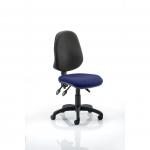 Eclipse III Lever Task Operator Chair Bespoke Colour Seat Admiral Blue KCUP0267