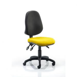 Eclipse Plus III Lever Task Operator Chair Bespoke Colour Seat Senna