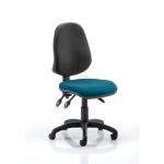 Eclipse III Lever Task Operator Chair Bespoke Colour Seat Teal KCUP0271