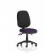 Eclipse Plus III Lever Task Operator Chair Bespoke Colour Seat Tansy Purple KCUP0272