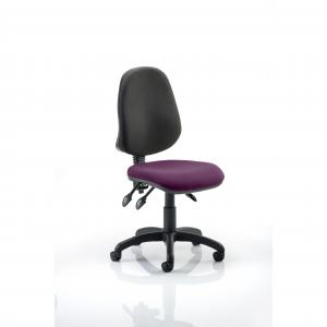 Eclipse Plus III Lever Task Operator Chair Bespoke Colour Seat Tansy