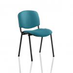 The image shows a modern and dynamic group of visitors standing in front of a sleek black frame. The frame is adorned with bespoke coloring in a gorgeous shade of Maringa Teal. It is available in a minimum quantity of 4 and is priced individually. Eye-catching and stylish, this piece is sure to make a statement in any space.
