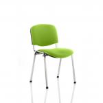 Multiple dynamic visitors are seen in this picture, with a chrome frame and a unique bespoke colour of myrrh green. The minimum order quantity for this set is 4, with each individual item priced separately. This item is marked as KCUP0314.