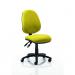 Luna II Lever Task Operator Chair Bespoke Colour Yellow KCUP0341