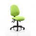 Luna III Lever Task Operator Chair Bespoke Colour Lime KCUP0354