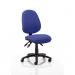 Luna III Lever Task Operator Chair Bespoke Colour Admiral Blue KCUP0355