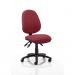 Luna III Lever Task Operator Chair Bespoke Colour Ginseng Chilli KCUP0358