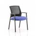 Metro Visitor Chair Mesh Back Bespoke Colour Seat Stevia Blue KCUP0403