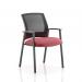 Metro Visitor Chair Bespoke Colour Seat Ginseng Chilli KCUP0406