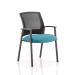 Metro Visitor Chair Mesh Back Bespoke Colour Seat Maringa Teal KCUP0407