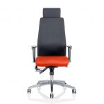 Onyx Bespoke Colour Seat With Headrest Orange KCUP0420