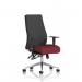 Onyx Ergo Posture Chair With Height Adjustable Arms Without Headrest Bespoke Colour Seat Ginseng Chilli KCUP0430