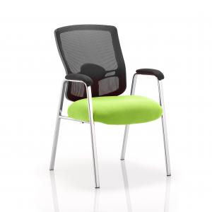 Portland Visitor Straight Leg Bespoke Colour Seat Myrrh Green KCUP0450