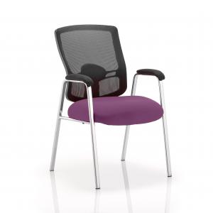 Portland Visitor Straight Leg Bespoke Colour Seat Tansy Purple