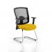Portland Cantilever Bespoke Colour Seat Yellow KCUP0469