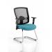 Portland Cantilever Bespoke Colour Seat Maringa Teal KCUP0471