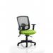 Portland II Mesh Back With Height Adjustable Arms Bespoke Colour Seat Myrrh Green KCUP0482