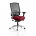 Regent Mesh Back Chair With Height Adjustable Arms Bespoke Colour Seat Ginseng Chilli KCUP0502