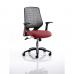 Relay Task Operator Chair Bespoke Colour Silver Back Ginseng Chilli KCUP0518