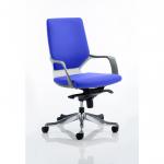 Xenon Executive White Shell Medium Back Bespoke Colour Stevia Blue KCUP0611