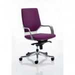 Xenon Executive White Shell Medium Back Bespoke Colour Tansy Purple KCUP0616