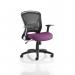 Zeus Mesh Back Task Operator Chair Bespoke Colour Seat Tansy Purple KCUP0712