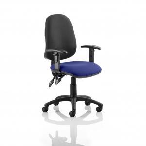 Eclipse Plus II Lever Task Operator Chair With Height Adjustable Arms