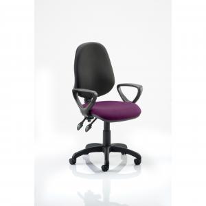 Eclipse Plus II Lever Task Operator Chair With Loop Arms Bespoke