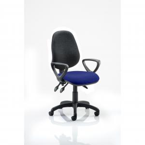 Eclipse Plus III Lever Task Operator Chair With Loop Arms Bespoke