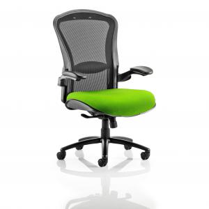 Houston Heavy Duty Task Operator Chair Black Mesh Back Bespoke Colour