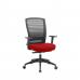 Norton Task Operator Mesh Back Chair With Bespoke Colour Seat Tabasco Red KCUP1036