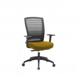 Cheap Stationery Supply of Norton Task Operator Mesh Back Chair With Bespoke Colour Seat Senna Yellow KCUP1037 Office Statationery