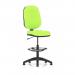 Eclipse Plus I Lever Task Operator Chair With High Rise Draughtsman Kit Bespoke Colour Back And Seat Myrrh Green KCUP1123