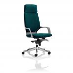 Xenon Executive Black Shell High Back With Headrest Fully Bespoke Colour Teal KCUP1176