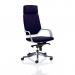 Xenon Executive White Shell High Back With Headrest Fully Bespoke Colour Tansy Purple KCUP1185