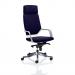 Xenon Executive White Shell High Back With Headrest Fully Bespoke Colour Purple KCUP1185