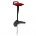 Spry Stool Black Frame Bespoke Colour Seat Post Box Red KCUP1202